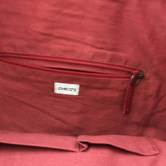 Chico’s Boho Studded Leather Shoulder Bag - Picture 7 of 11